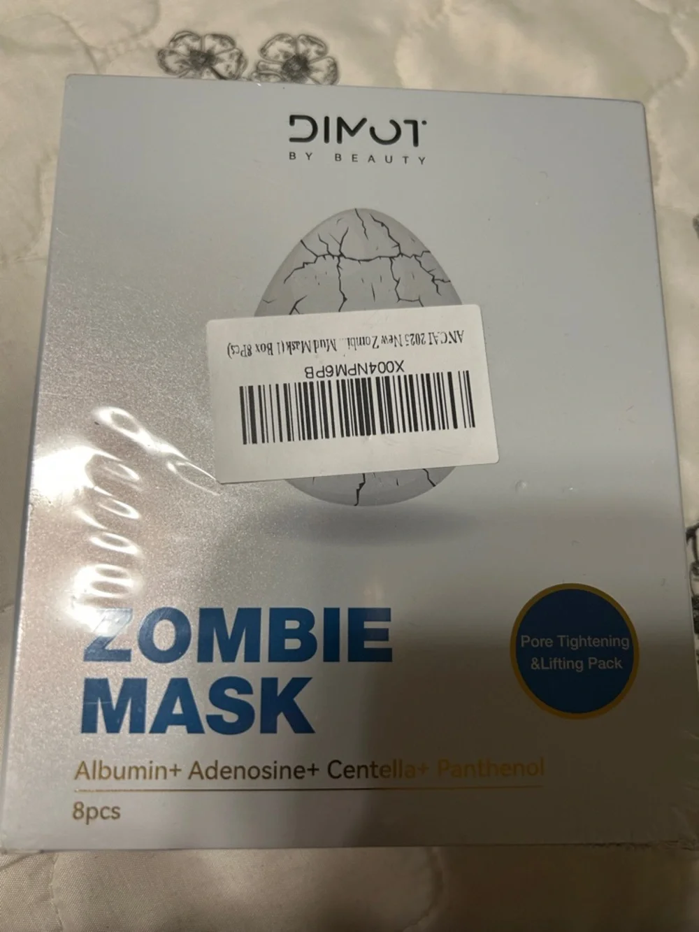 Macai DIMOT Zombie Mask Pore Tightening & Lifting Pack — White 8pcs